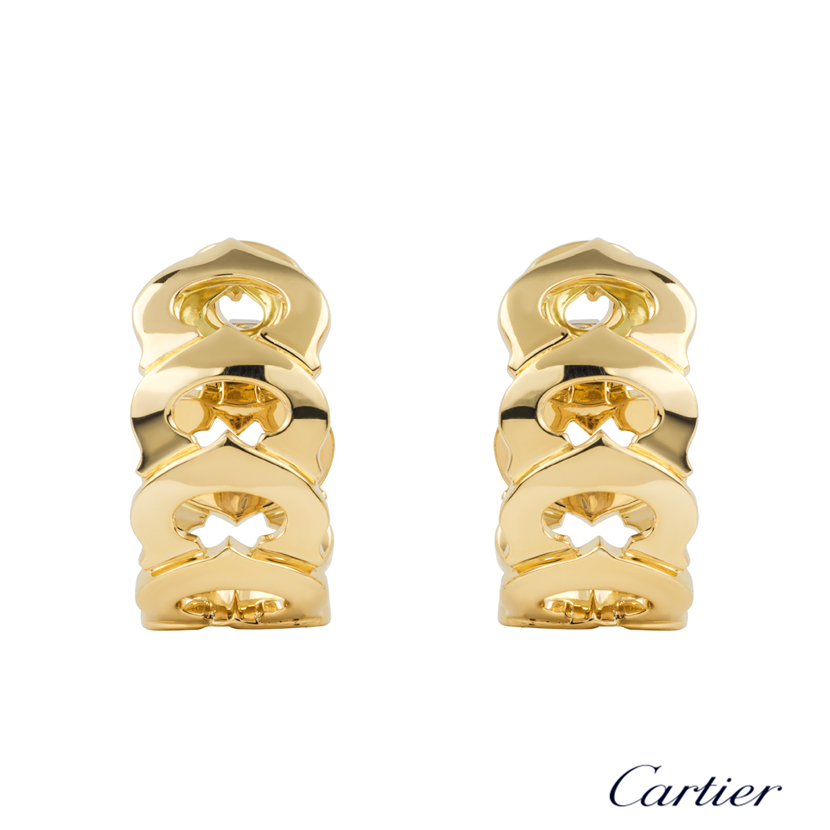 Cartier 18k Yellow Gold C de Cartier 